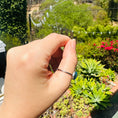 Load image into Gallery viewer, Adjustable silver ring (8mm)
