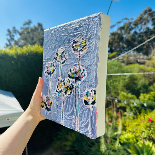 Dreamy blues (in bloom) 8x10