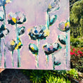 Load image into Gallery viewer, Purple Dreams (in bloom) 8x8 on canvas
