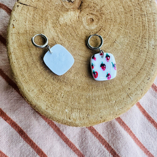 Mini strawberries 2, silver