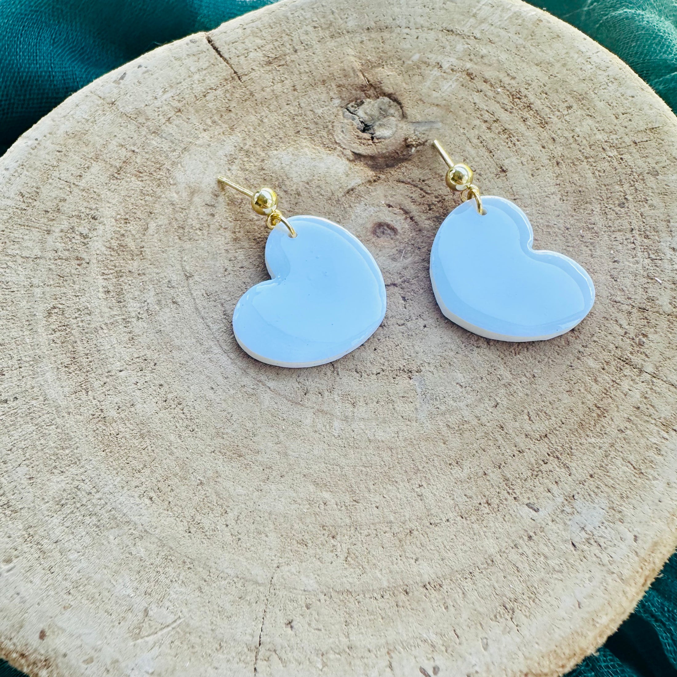 White hearts