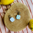 Load image into Gallery viewer, Mini lemons 2, silver (one rough edge, not noticeable)
