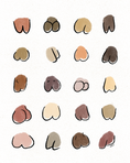 Load image into Gallery viewer, 8x10 Butts 2.0 (White background)
