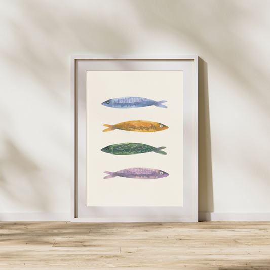8x10 Color Sardines